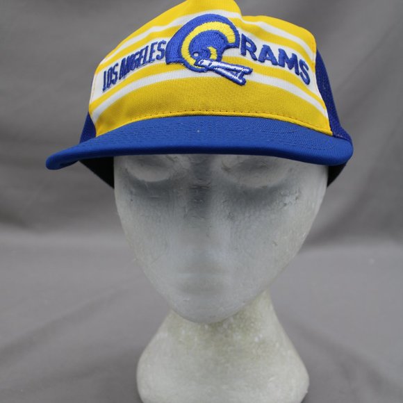 Los Angeles Rams Hat (VTG) - Two Tone Tucker Hat - Adutl Snapback - Picture 1 of 7